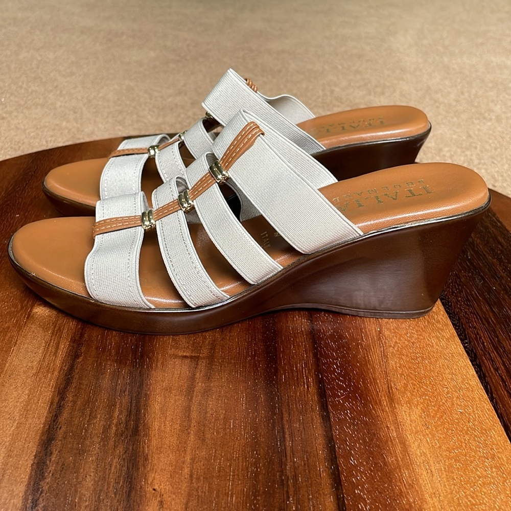 Italian Shoemakers Wedge Sandals - Picture 7 of 12